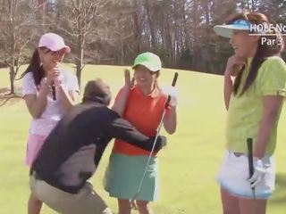 Erika hiramatsu neemt twee clubs immediately afterwards golf -uncensored jav-